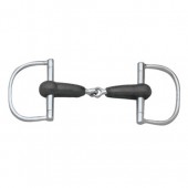 Centaur SS Rubber Mouth Dee Ring Bit