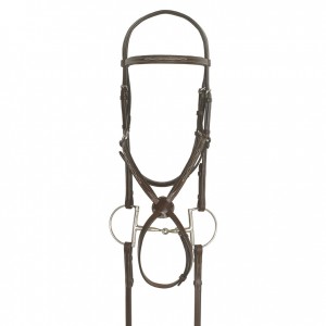 Ov Fancy Raised Padded Figure 8 Jumper Bridle