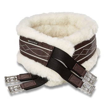 Oaklyn Terra Girth w/ Fancy Stitching & Fleece Liner