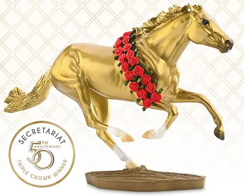 Breyer Secretariat Golden 50th Anniversary