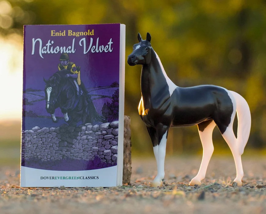 Breyer National Velvet- Horse & Book Set