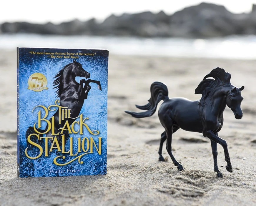 Breyer Black Stallion Horse & Book Set