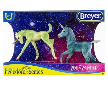 Breyer Zoe and Zander Unicorn Foals