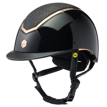 EqX by Charles Owen Sparkly Wide Peak Kylo Helmet with MIPS