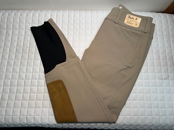 Girls Tailored Sportsman Bootsock Front Zip Breech